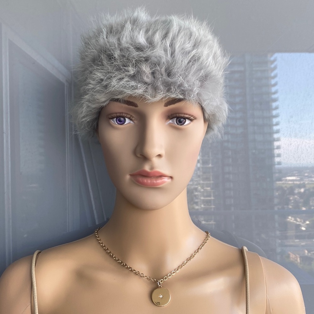 Rabbit Fur Headpiece